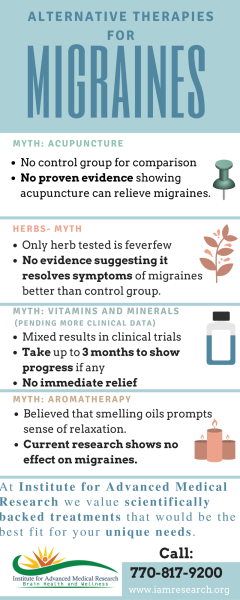 Migraine nutraceuticals